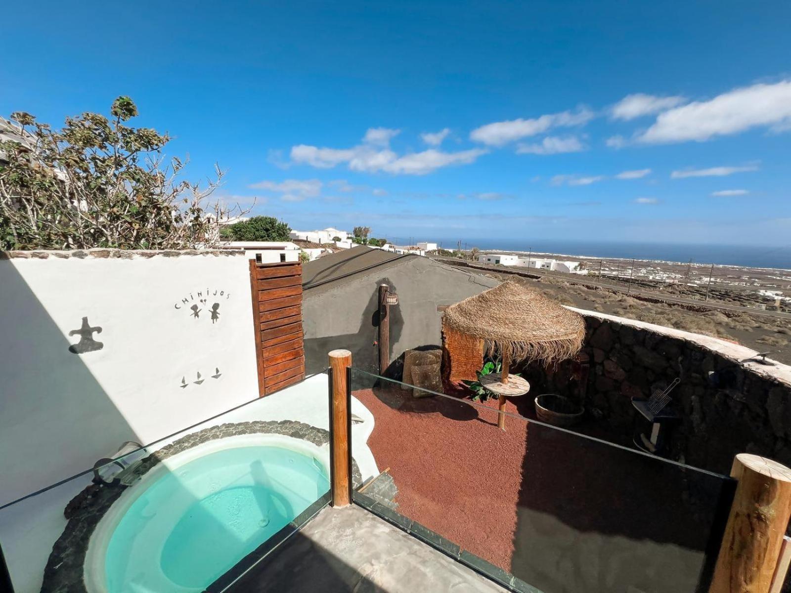 شقة Casita Mis Chinijos Con Jacuzzi O Minipiscina La Asomada  المظهر الخارجي الصورة